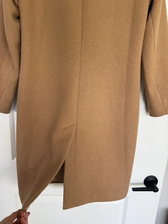 Abercrombie & Fitch The A&F Dad Coat in Camel size M - Picture 11 of 11